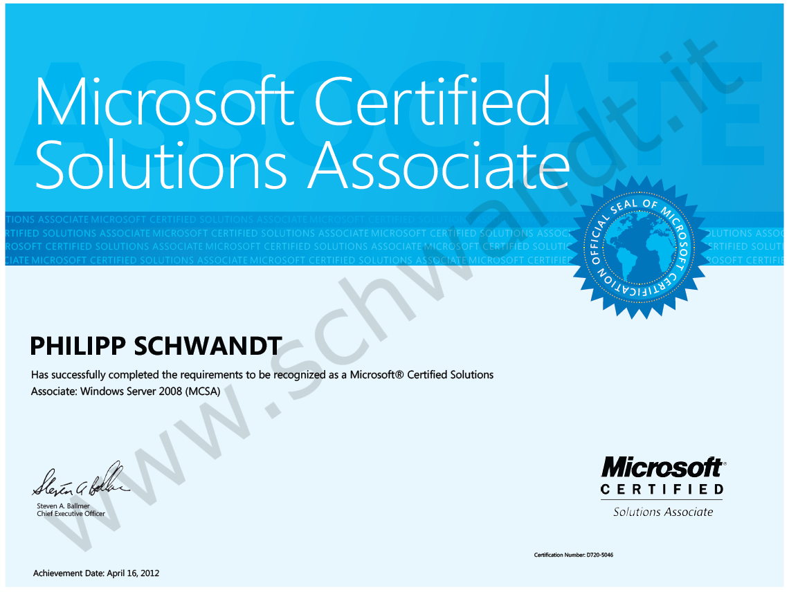 MCSA - Windows Server 2008