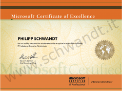 MCITP - Enterprise Administrator