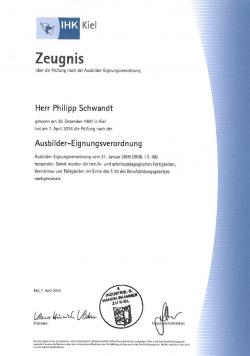Ausbilder-Eignungsprüfung (AEVO)